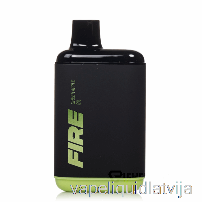 Fire Xl 6000 Vienreizējās Lietošanas Zaļo ābolu Vape šķidrums